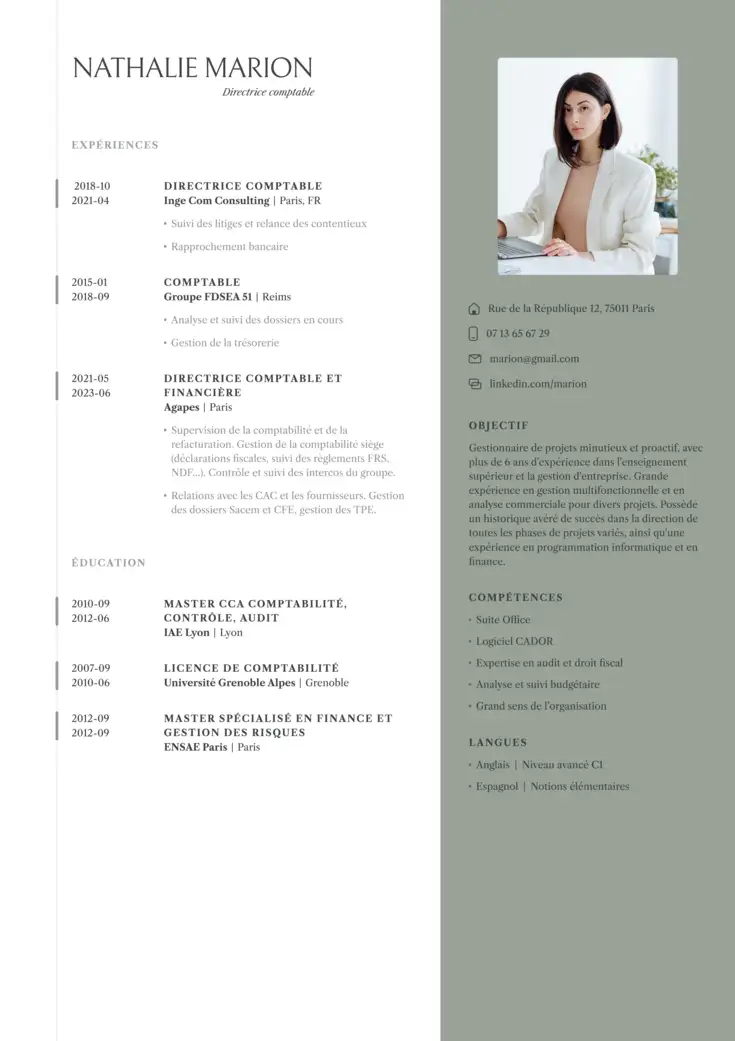 Quelle Mise En Page Pour Un CV En 2026 OnlineCV