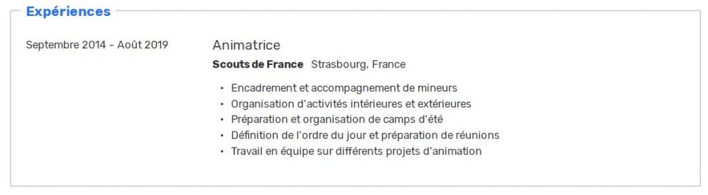 Modele De Cv Sans Experience Et Premier Emploi Onlinecv